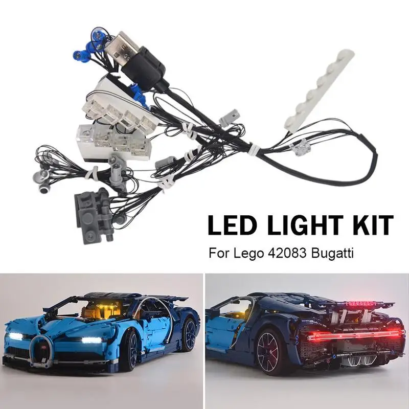 Kit d'éclairage LED pour Lego 42083 jouets blocs de construction ensemble de lumière série technique Chiron jouets bloc Train moteur électrique modèle Kit ensemble