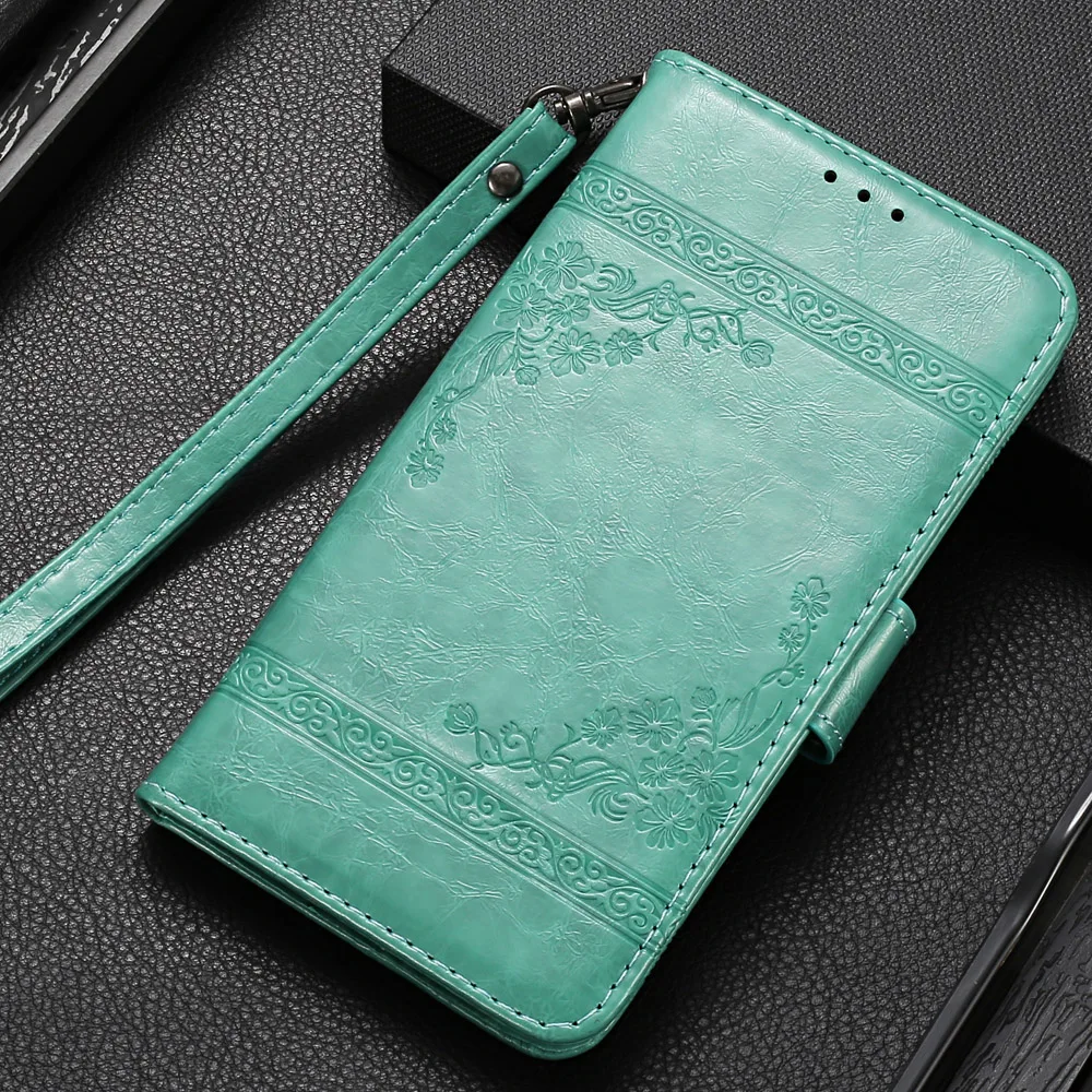 Для Elephone A6 MAX чехол с ремешком роскошный кожаный винтажный кошелек для