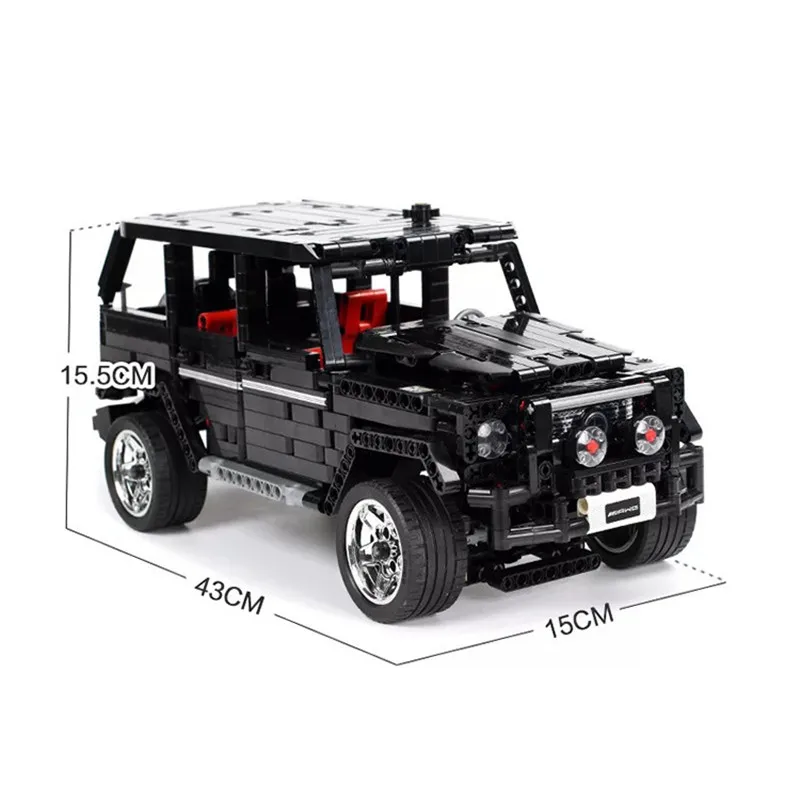 

1343PCS Technic Series Benzing SUV G500 Compatible With Legoingly Car Model Building Blocks Brick Toys Boys Birthday Gifts