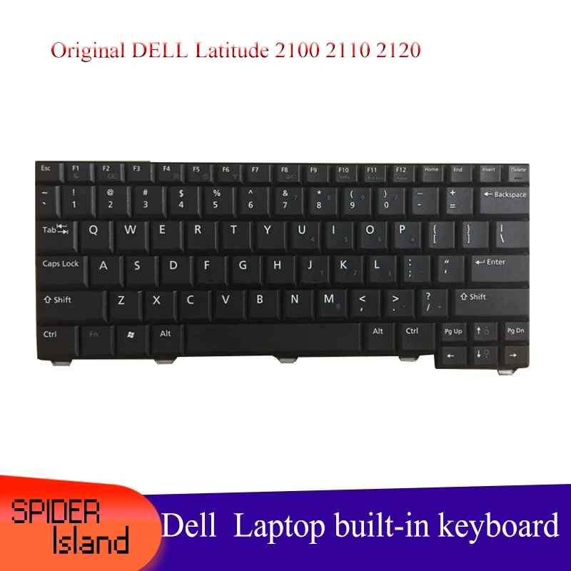 Оригинальная клавиатура для ремонта ноутбука Dell Latitude 2100 2110 2120 со встроенной