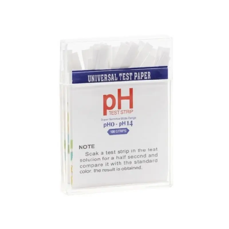 

100pcs PH Test Strips 0-14 Scale Premium Litmus Tester Paper for Acid Alkalinity