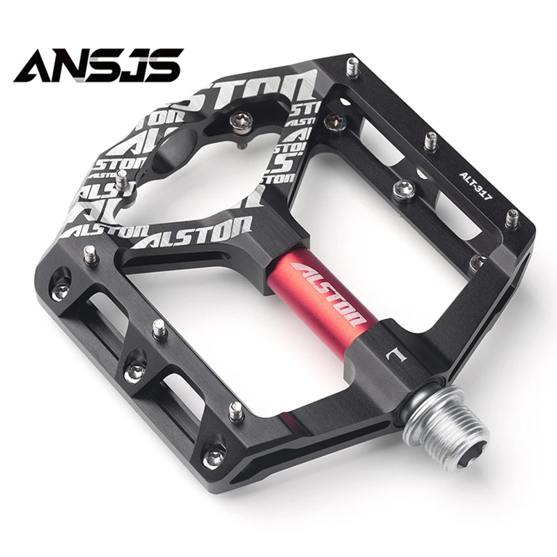 MTB Bike Race Platform Sealed Pedals Cr-Mo CNC 9//16/" Spindle,3 Sealed Bearings