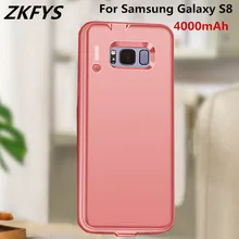 Для samsung Galaxy S8 Plus чехол для зарядки питания 5000 мАч ультра тонкий Быстрый Чехол для зарядного устройства для samsung S8 чехол для зарядного устройства 4000 мАч