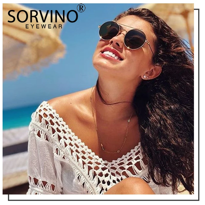 Солнцезащитные очки SORVINO SP51 женские винтажные брендовые дизайнерские с