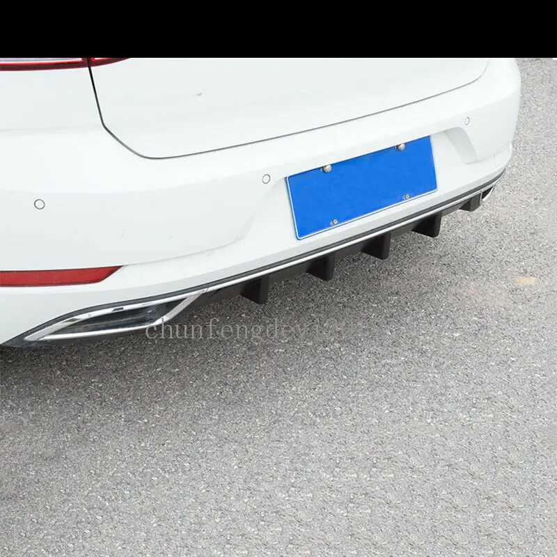 ABS черный задний бампер диффузор для губ подходит для volkswagenvw Golf 7 MK7