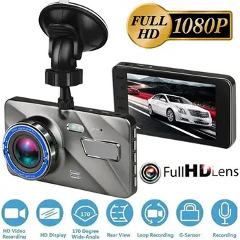 

Hd 4.0 Inch Dual Lens Support Reversing Image 1080p Hidden Wide Angle Driving Recorder Universal Intelligent Anti-shake