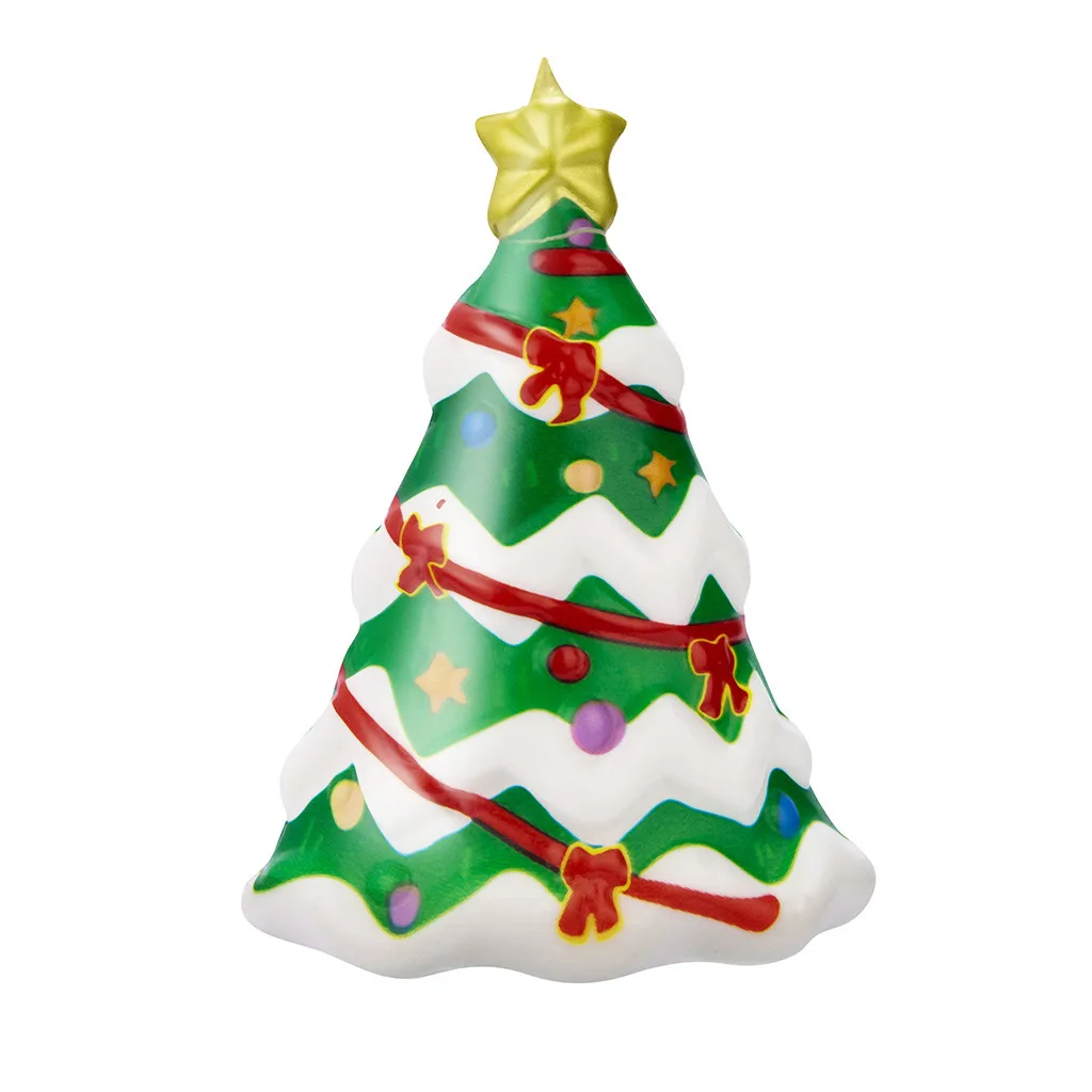 Christmas Stress Relief Toy Gift Adorable Kawaii Christmas Tree Slow Rising Cream Scented Stress Relief Toy Gift Jouet 2019W1016 - Цвет: A