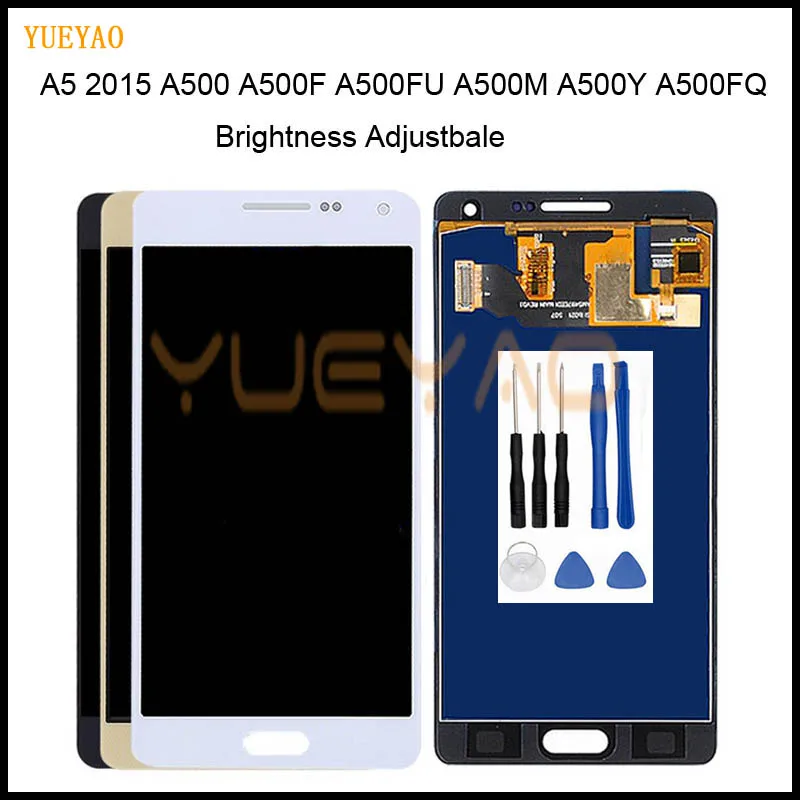 Для Samsung Galaxy A5 2015 A500 A500F A500M Мобильный телефон ЖК-дисплей сенсорный экран