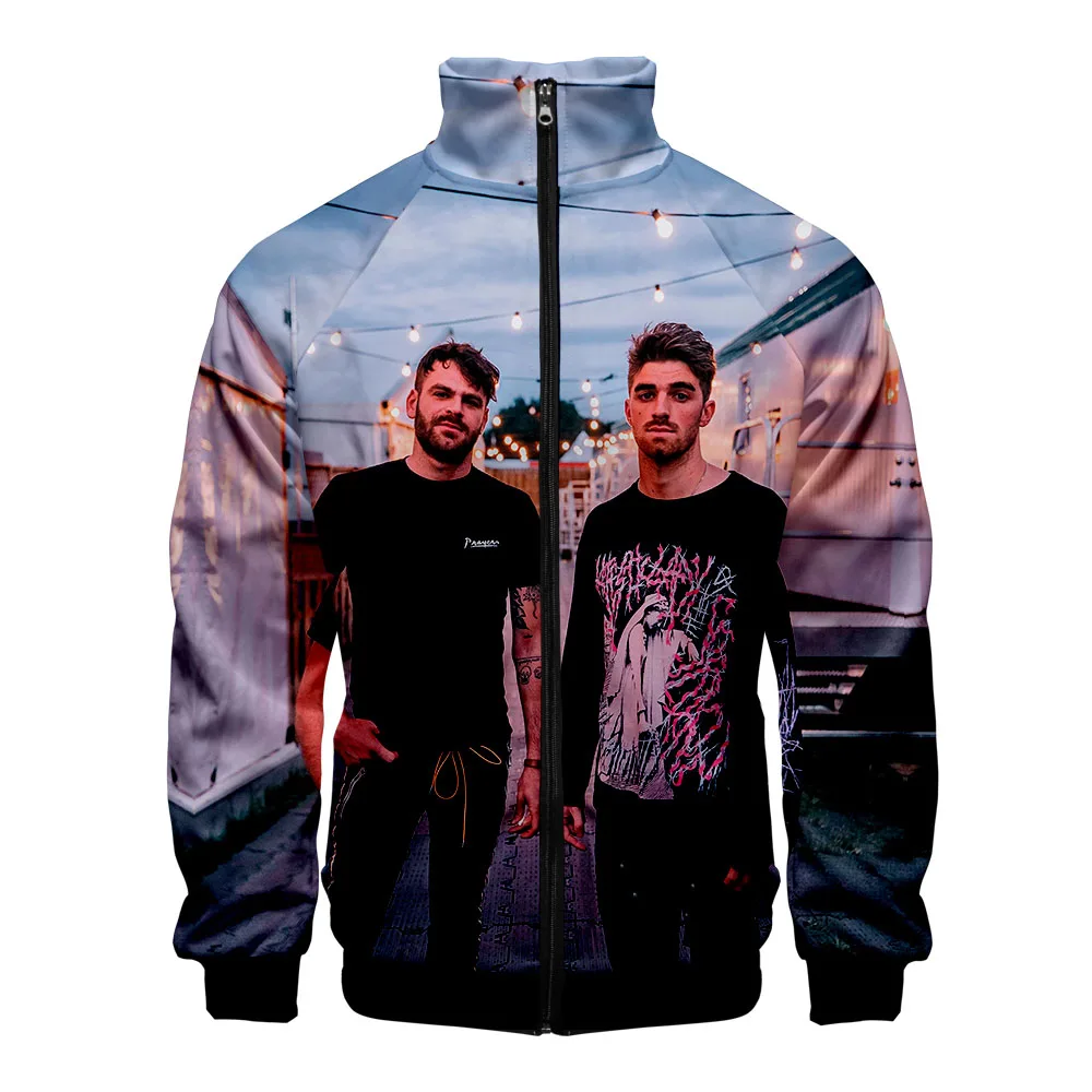 Chainsmokers куртки на молнии Повседневная куртка новая мода Highstreet осенне-весенняя одежда куртка для мужчин Уличная - Цвет: A