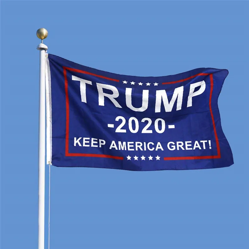 Трамп 2020 флаг двусторонняя с принтом Дональд &quotТрамп&quot держать America Great