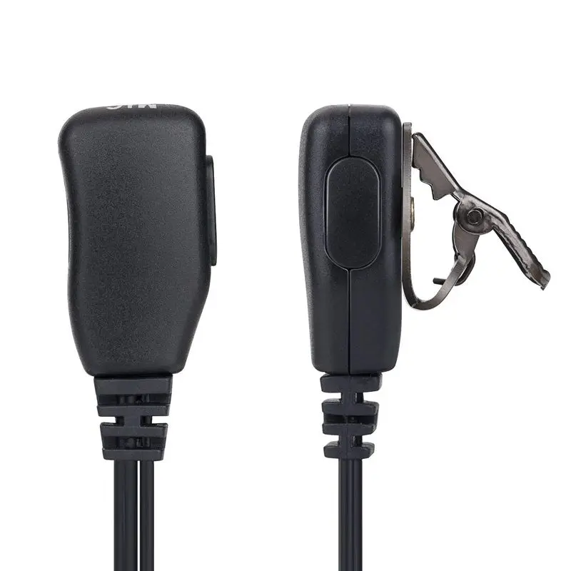 2-контактный Тайное Акустическая трубка иди и болтай Walkie Talkie “иди и наушник-двухстороннее радио динамик с микрофоном PTT Mic набор из 5