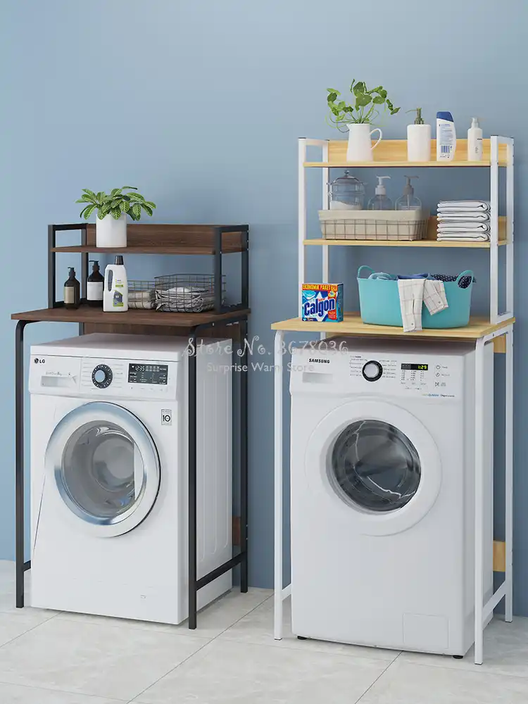 多機能浴室収納棚床トイレ洗面洗濯機トイレ収納ラックキッチン棚オーガナイザー Storage Holders Racks Aliexpress