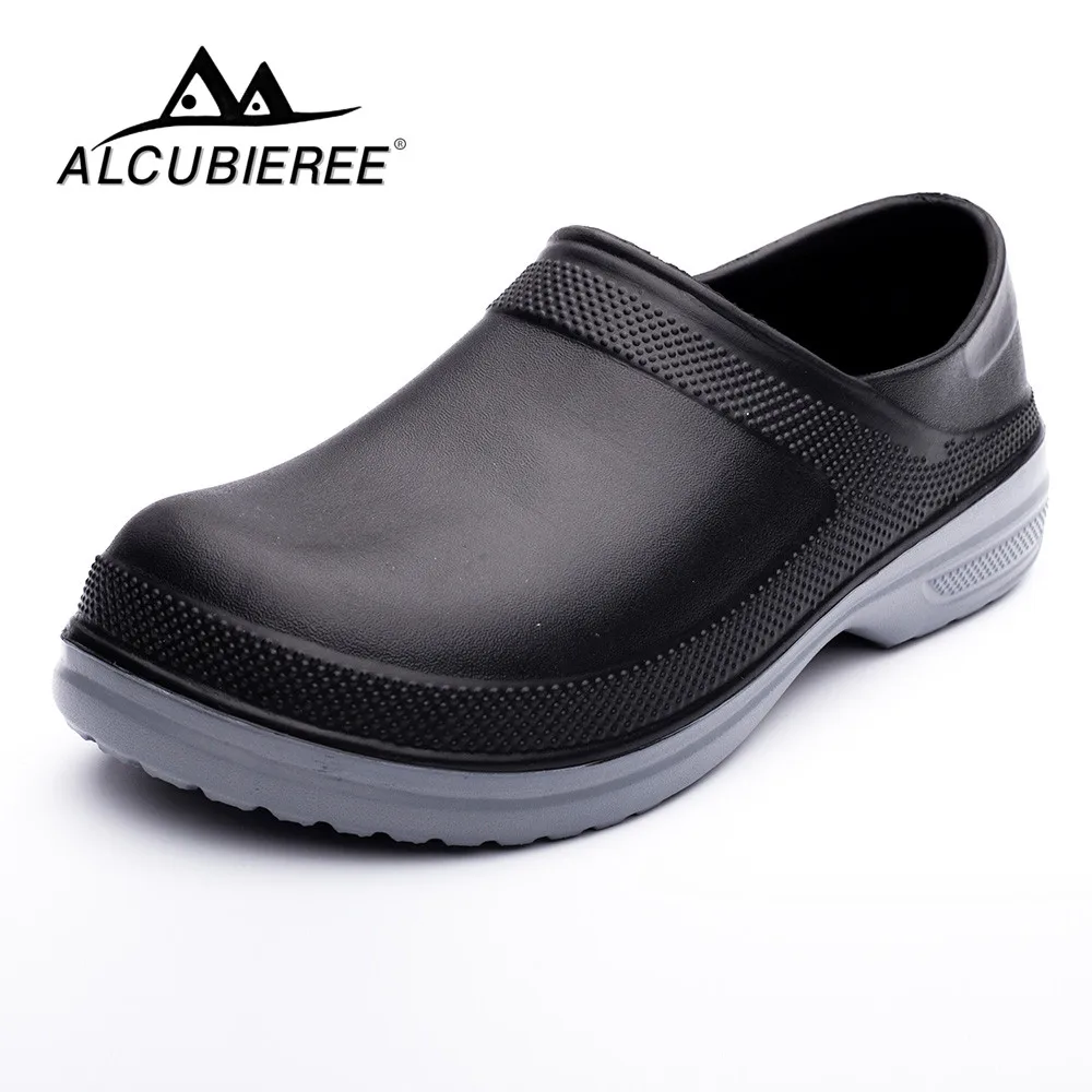 ALCUBIEREE Высококачественная обувь шеф-повара из ЭВА Нескользящая