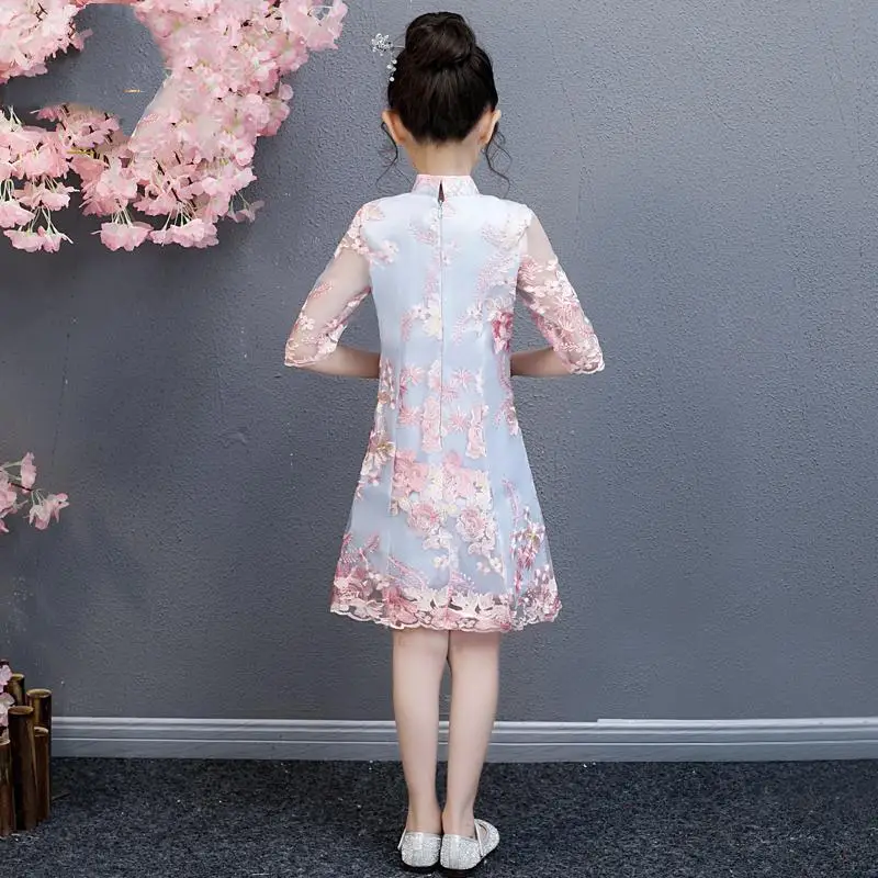 Платье для мамы и дочки, Cheongsam для мамы и дочки,, вечерние платья-двойки для мамы и дочки, одежда для всей семьи, Qipao J307