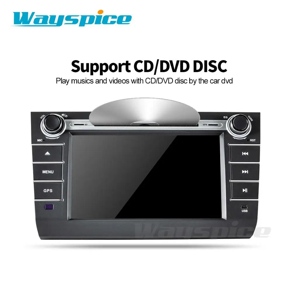 Wayspice android 9,0 автомобильный dvd для Suzuki Swift 2004 2005 2006 2007 2008 2009 2010 dvd плеер навигации