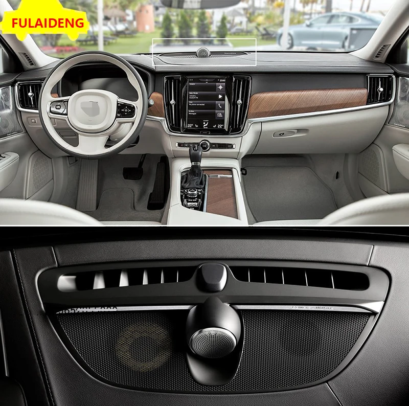 1st для Volvo XC90- центральная консоль звуковой динамик обновление модификация автомобиля Стайлинг Аксессуары