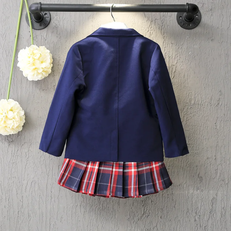 Стильный значок колледжа детские костюмы для отдыха маленьких детей школьная