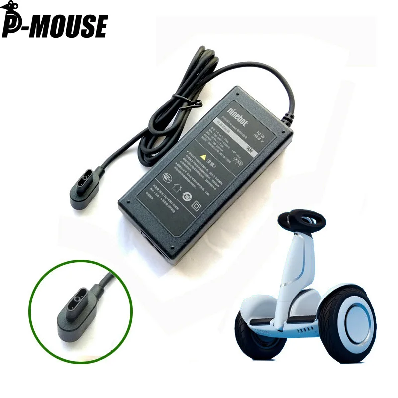 

Original Charger for Ninebot Mini plus Power Adapter Battery Supply US Plug 58.8v1.2a