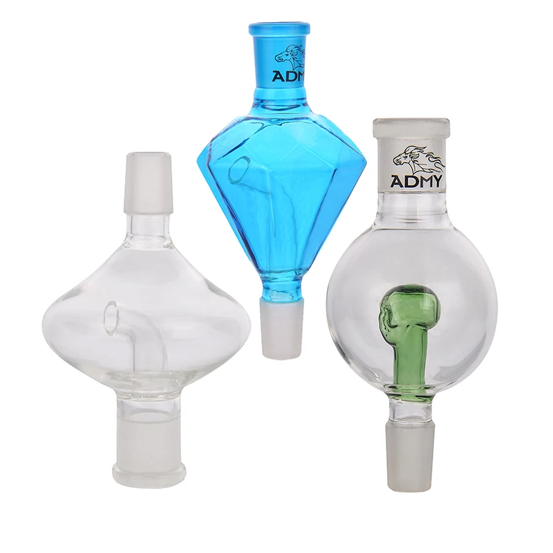 

Narguile Hookah Sugar Candy Catcher 19mm Crystal Thick Skull Shaped Shape of Coloured Masonry Shape UFO shape Safety Packaging