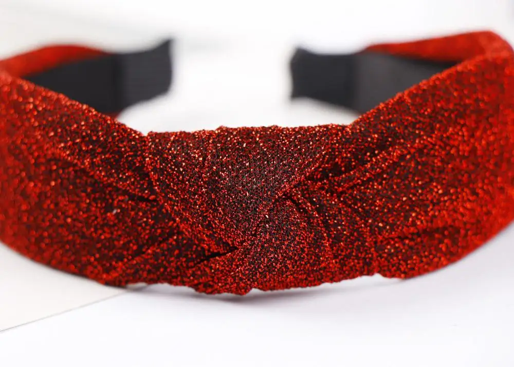 40 шт./лот DIY простой мульти Fil-Lumiere Lint Tie A Knot повязки на голову эластичность повязки на голову для йоги Инструменты для укладки волос аксессуар HA1277