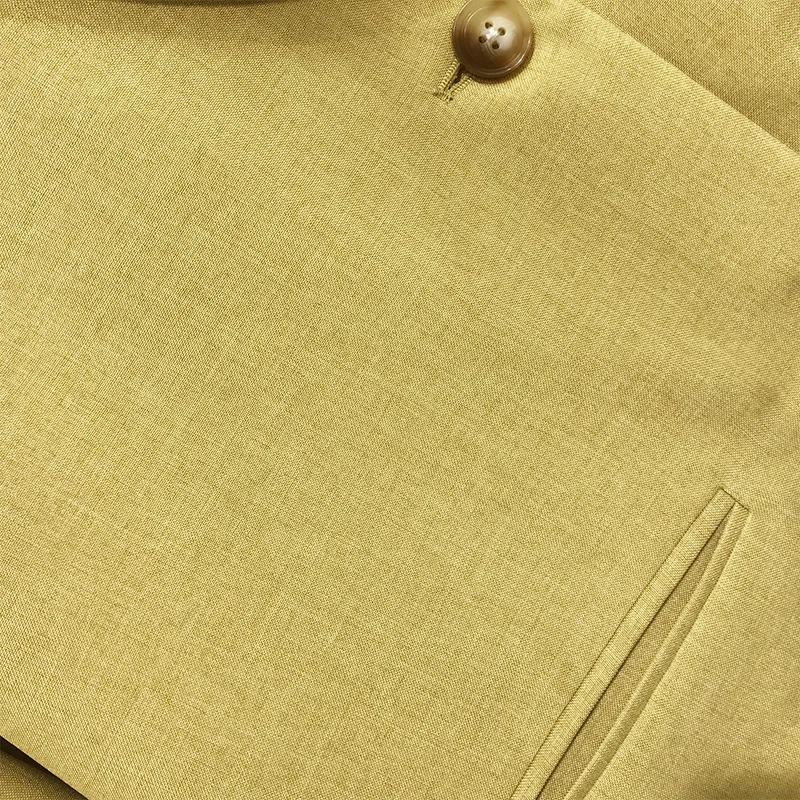 Элегантный женский комплект с юбкой осенний Длинный свободный костюм большого размера куртка из двух частей тонкая юбка Модный женский костюм