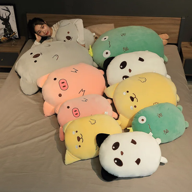 Kawaii Panda Подушка плюшевые игрушки чучела Шиба кукла ину Мягкие плюшевые подушечки подушки для дома дети грелка игрушка подарок