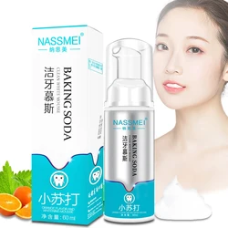 1Pcs Nassmei Press Cleaning Mousse Oral Cleaning Whitening Mousse Foam Toothpaste Whitening Teeth Hygiene Hygiene Dental Tools