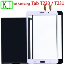 Для samsung Galaxy Tab 4 7,0 T230 T231 настольный ЖК-дисплей дигитайзер сенсорный экран панель Стекло сенсор