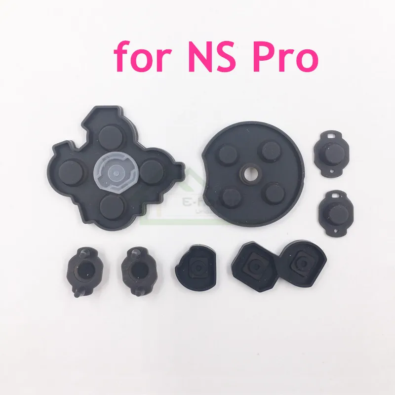 

10 set ABXY Cross button conductive rubber pad for Nintend Switch Pro Controller for NS Pro controller Button Repair