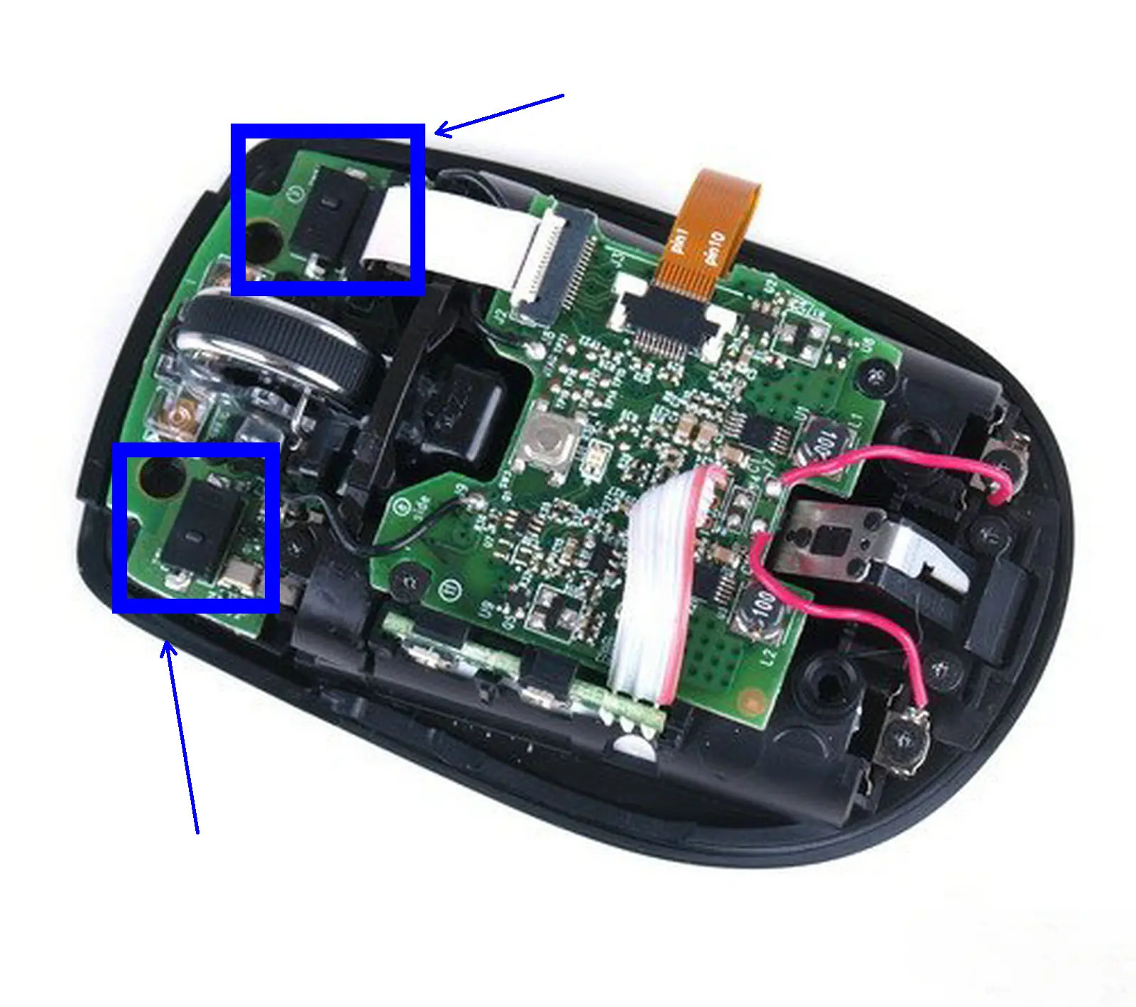 2x микропереключателя E Switch для Logitech MX Anywhere M905 Kailh мышь цифровая ручка MI873101S01|Детали