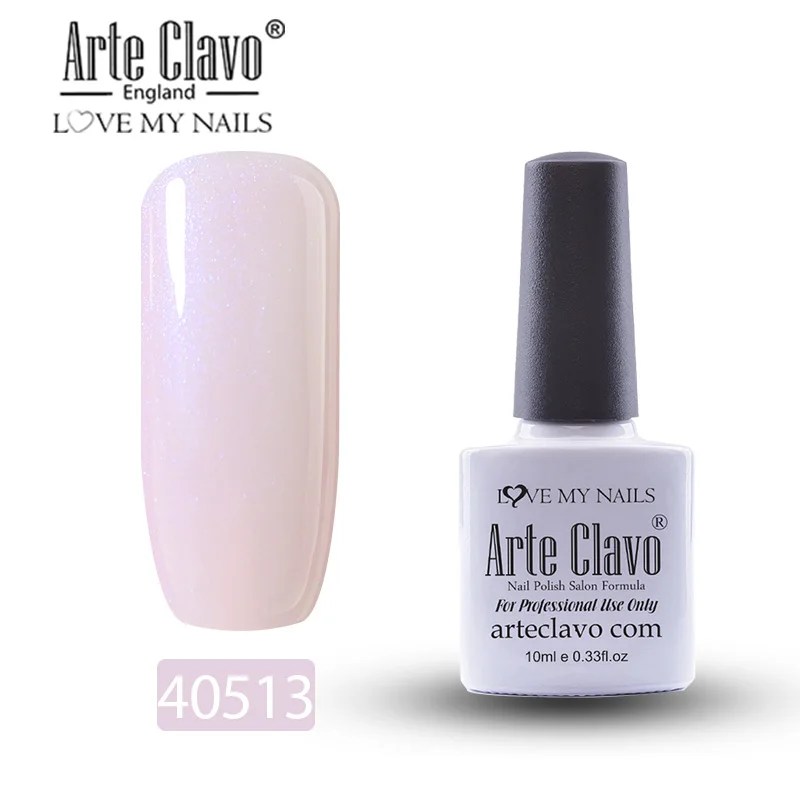 40513 Arte Clavo 10 мл УФ гель лак для ногтей полуперманентный светодиодный Гибридный гель лак Esmalte Nail Art Soak off Primer Top - Цвет: 40513