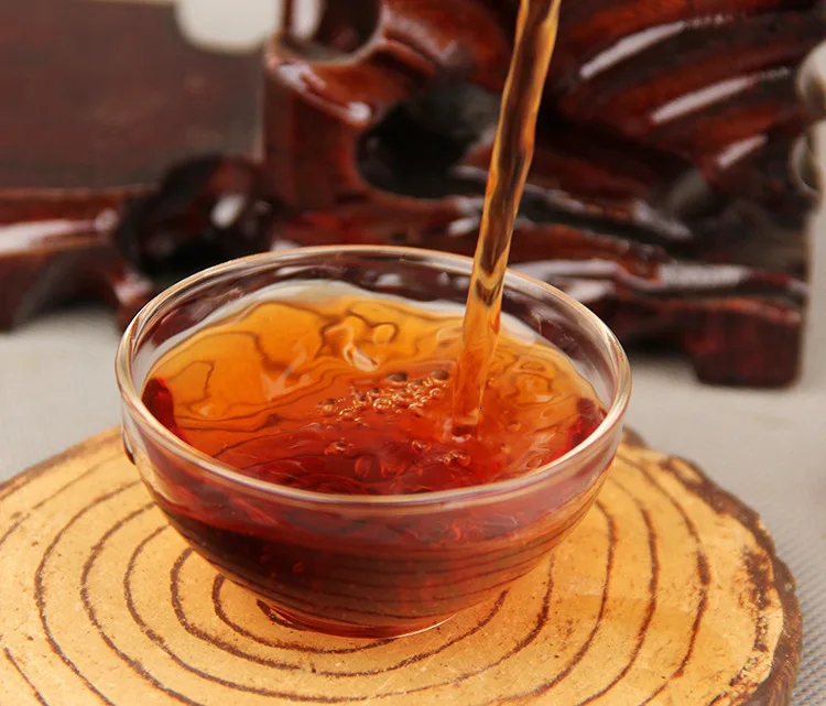 Китай 2003 года экологический органический зрелый Пуэр чай кирпич 5-9 г/шт. более 15 лет чай пуэр чай приготовленный пуэр чай