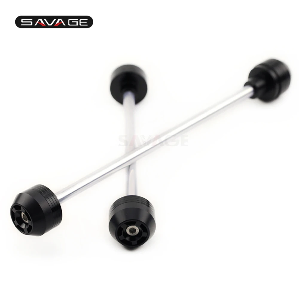Front Rear Axle Fork Wheel Protector Sliders Falling Protection (55)