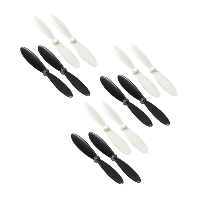 3 x Набор пропеллеров(12 роторов), подходит для Hubsan H107 X4, H107-02, Revell 24090, QS 550 XS, RC Quadcopter запасные части