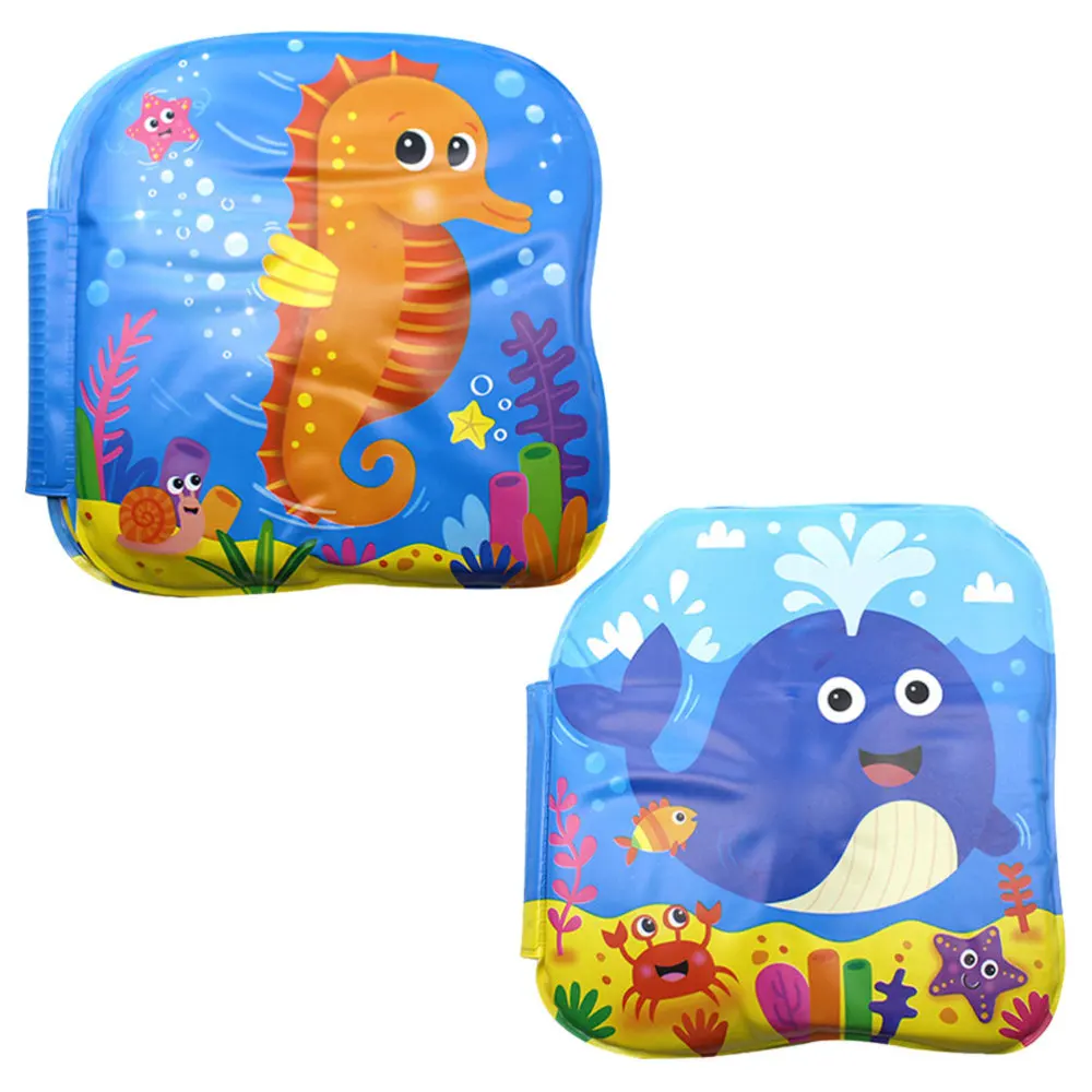 2 шт. ПВХ ткань для купания книга Дети Обучающая Раннее Обучение Игрушка мягкая