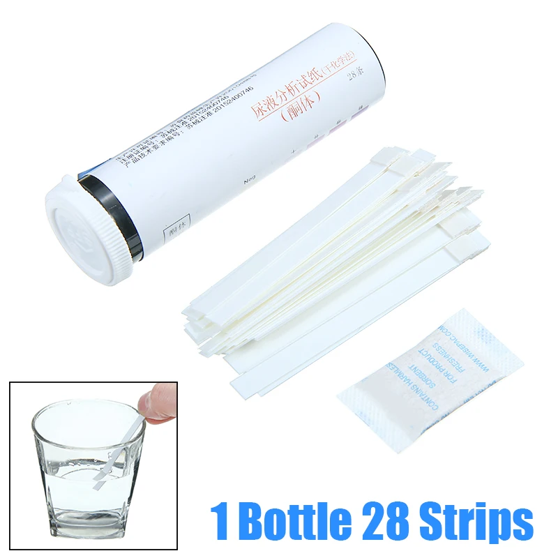 1 Bottle 28 Strips Keto Ketone Testing Strips PH Meter Home Ketosis Urine Test Strips for Ketosis and Ketogenic Diet 1 Bottle 28 Strips Keto Ketone Testing Strips PH Meter Home Ketosis Urine Test Strips for Ketosis and Ketogenic Diet