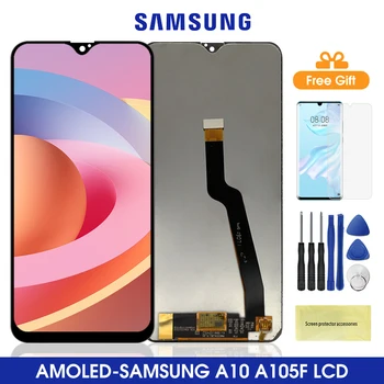 

6.2'' Original A10 2019 Lcd display For Samsung A105 A105F LCD Display Touch Screen Digitizer Assembly For Samsung M10 M105 LCD