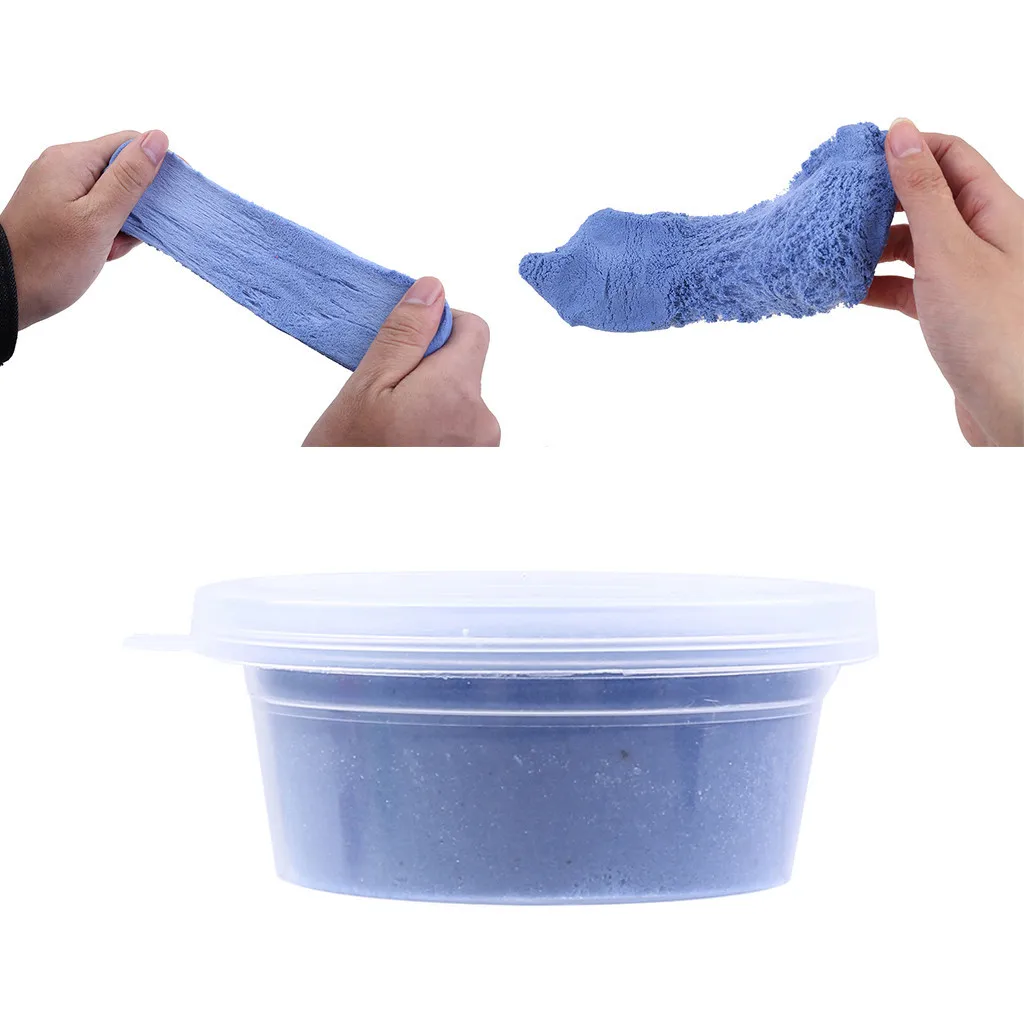 new DIY Cotton Candy Cloud Slime Soft Non-Sticky Sand Mud Toy slime charms decompressed cloud mud #B