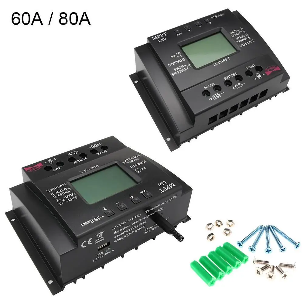 

Sun YOBA USB LCD Solar Panel Regulator Standby Energy Saving Controller Solar Panel Battery USB Charge MPPT
