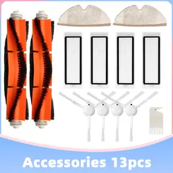 Kit de reemplazo de cepillo de rodillo de filtro HEPA, paño de mopa para Dreame F9 Aspiradora Robótica, accesorios de repuesto