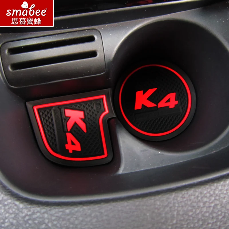 Латексные автомобильные чехлы для Kia K4 K5 2011-2017 коврик с канавками двери наклейка