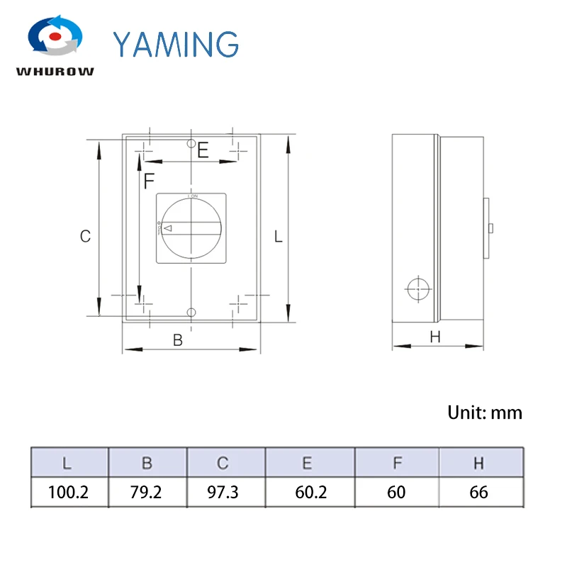 On-Off, YMD11-32D, 3P, 32A, 690V