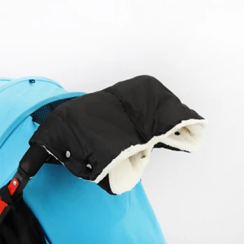

Winter Newborns Baby Stroller Warming Gloves Winter Windproof Cold Protection Toddlers Cart Waterproof Thicken Handles Gloves