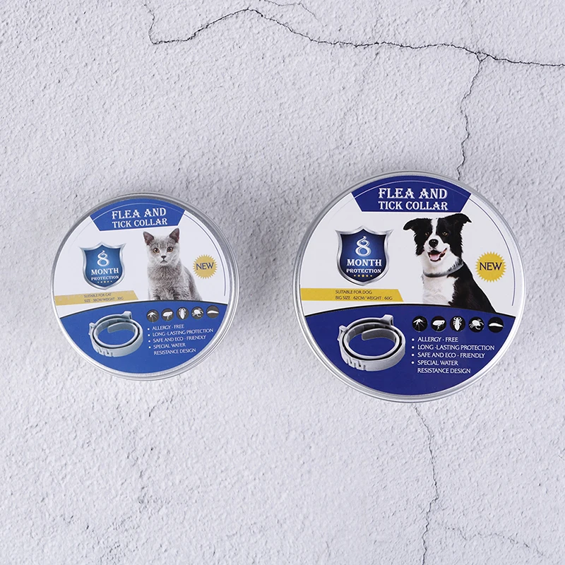 Dogs Flea And Tick Collar Treatment 8 Month Prevention Natural Essential Oil Adjustable For Small Medium Large | Дом и сад