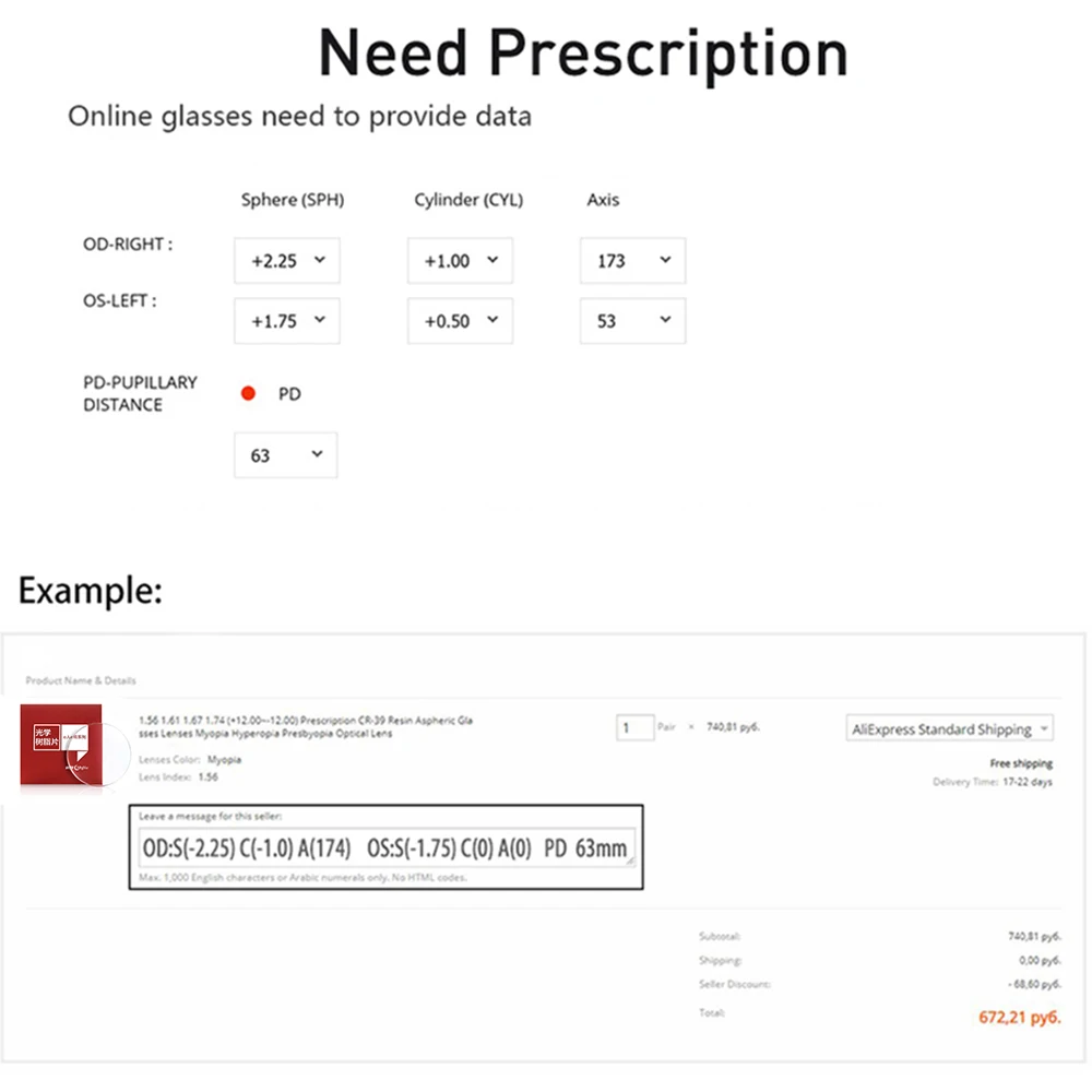 Goedkoop Mingyue Hoge Index 1.56 1.61 1.67 1.74 Clear Lenzen CR 39 Bril Voor Recept Optische Bijziend Lenzen