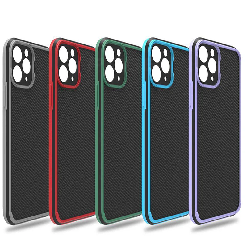 

Luxury Soft Silicone Square Frame Shockproof Case on For iPhone 12 11 Pro Max Mini X XR XS Max 7 8 6 6s Plus SE 2020 Back Cover