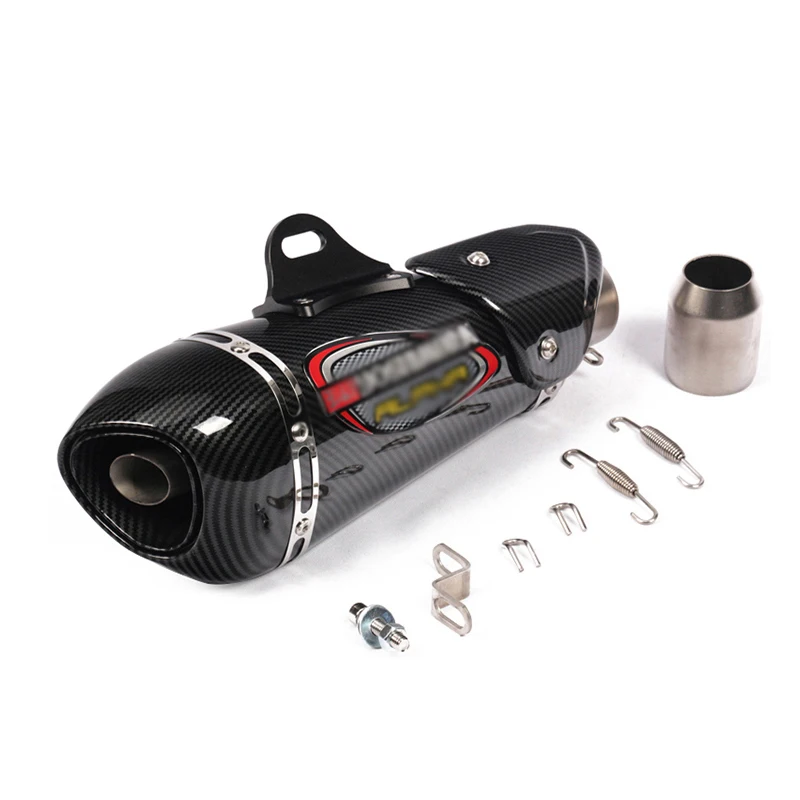 Мотоцикл Yoshimura выхлопная труба Escape модифицированный Универсальный 51 мм Глушитель дБ убийца наклейка для R3 Z900 GSX750R K8 R6 ATV CBR500R - Цвет: Type A