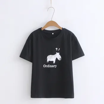 

Shirt Women Cotton Elastic Basic Gray Tshirt Woman Casual Tops Short Sleeve T-shirt Black