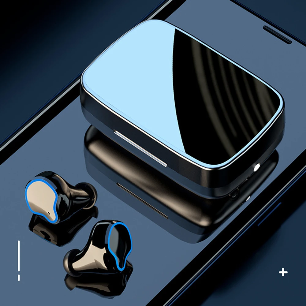 Mais novo sem fio bluetooth 5.1 fone de ouvido tws mini in-ear esporte correndo fone de ouvido à prova dhifi água 9d alta fidelidade hd smartphones estéreo fones de ouvido