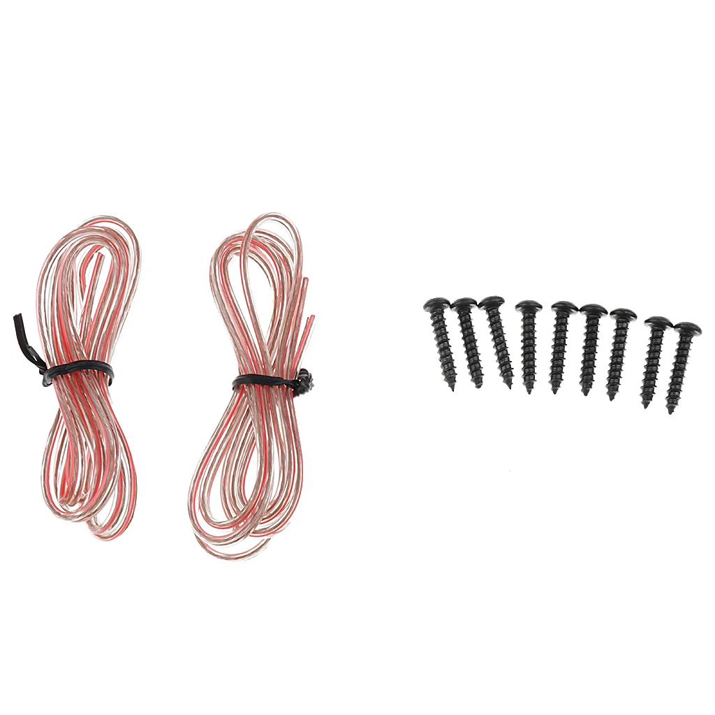 2PCS 5'' 50W Full Range Audio Speaker Stereo Woofer Loudspeaker Subwoofer